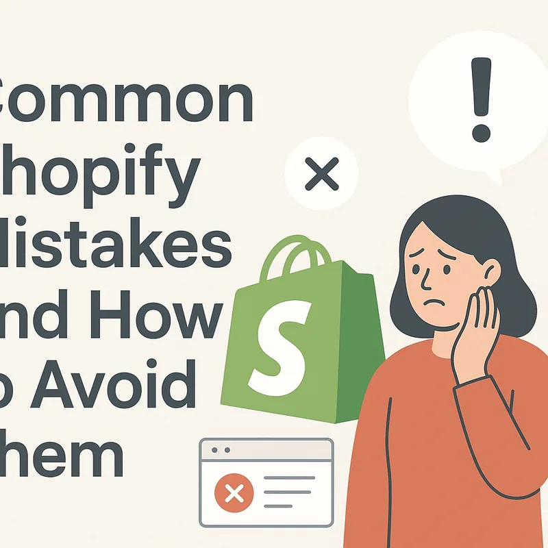 Common Shopify Mistakes and How to Avoid Them