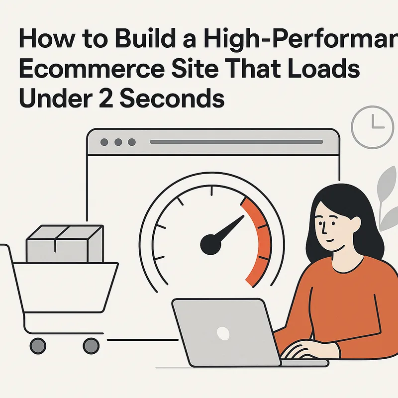How to Build a High-Performance Ecommerce Site That Loads Under 2 Seconds