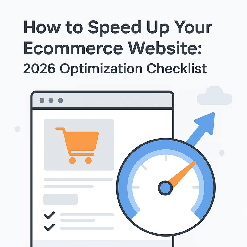 How to Speed Up Your Ecommerce Website: 2026 Optimization Checklist